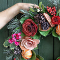 Load image into Gallery viewer, Christmas Wreath | Bouquet in a Book