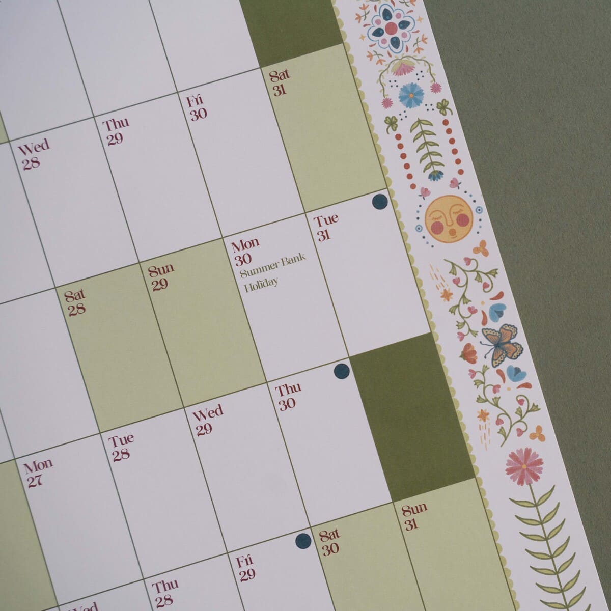 2027 | Wall Planner | Prarie