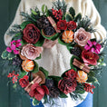 Load image into Gallery viewer, Christmas Wreath | Bouquet in a Book
