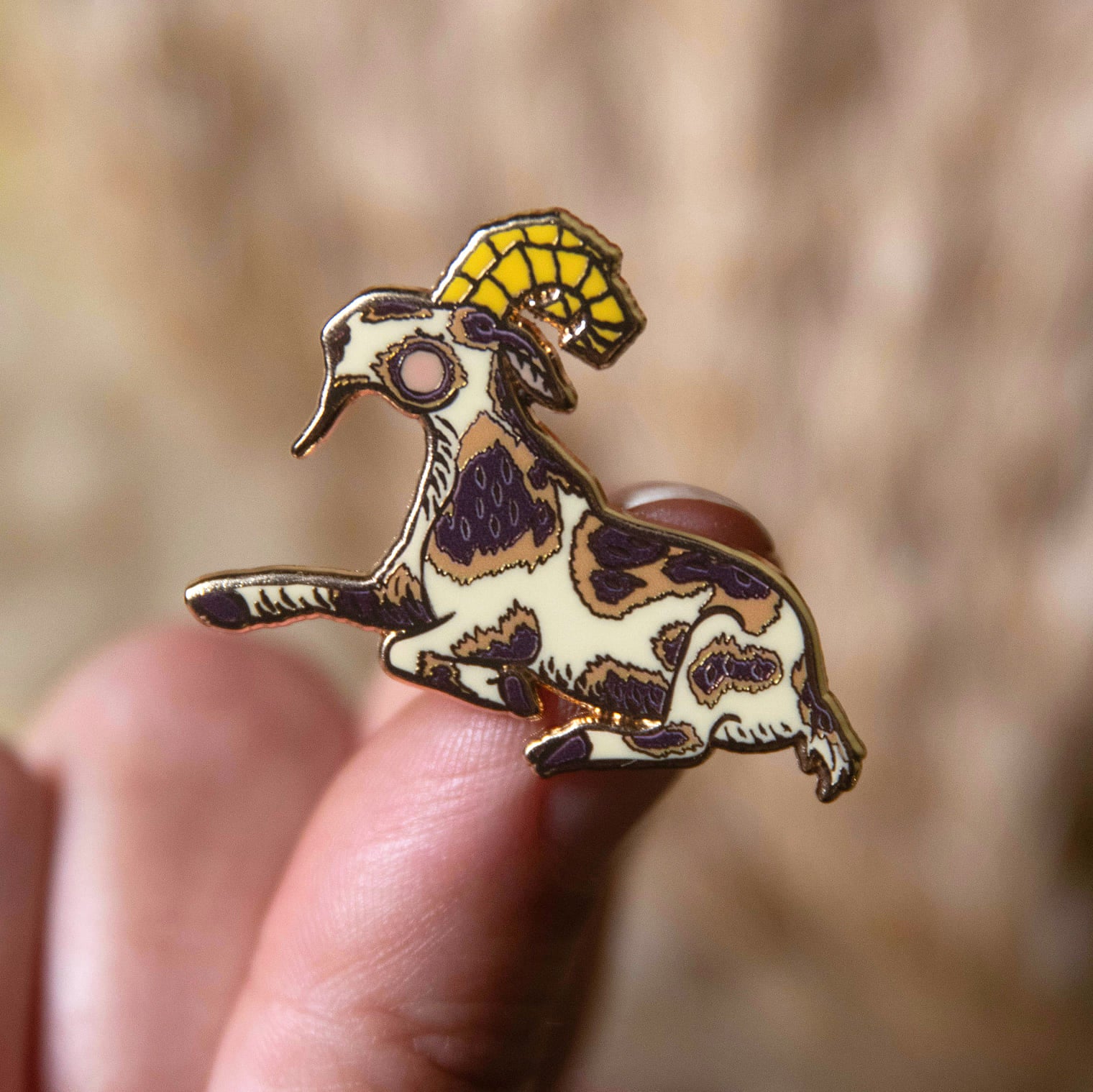 Enamel Pins | The Old Goat and The Moon