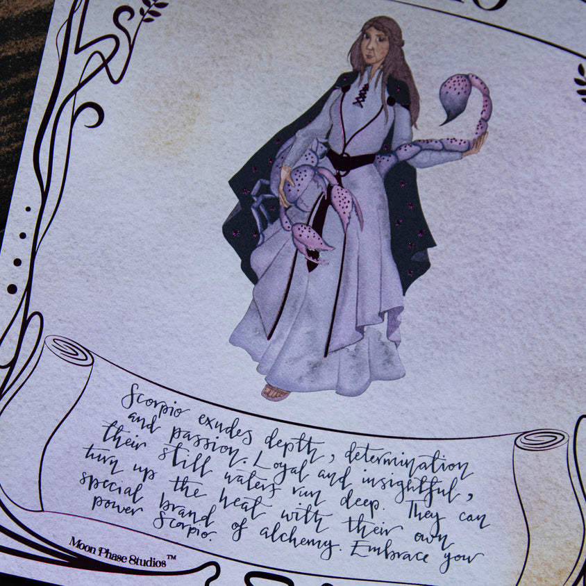 Zodiac Prints | All 12 | Celestia