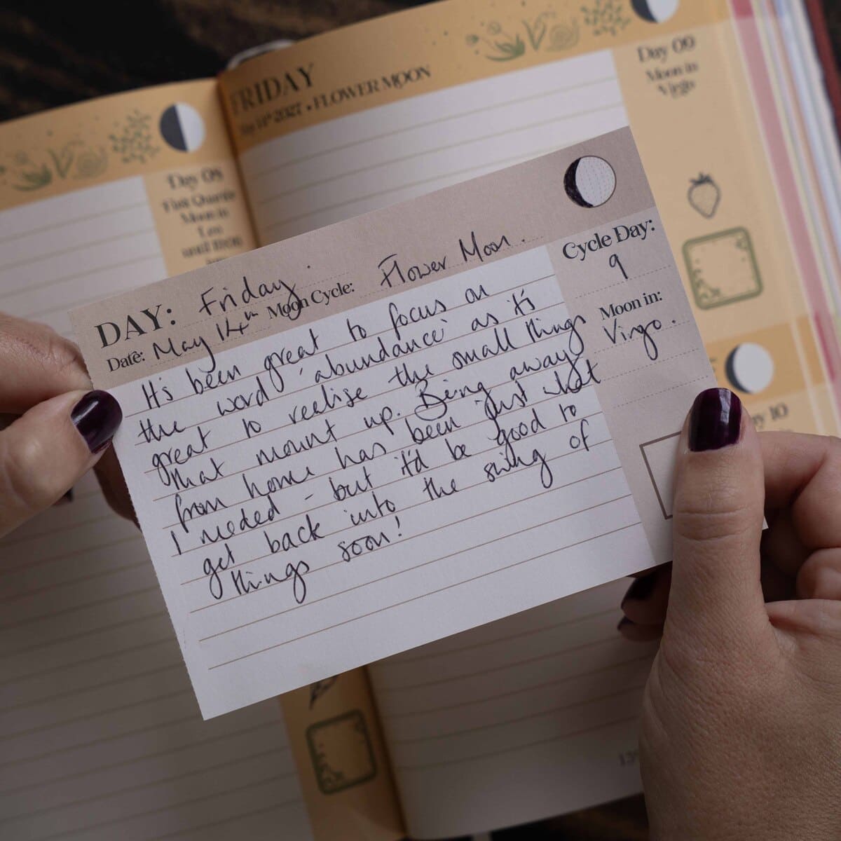 Travel Planner & Moon Guide | 13 Moon Journal | Dateless